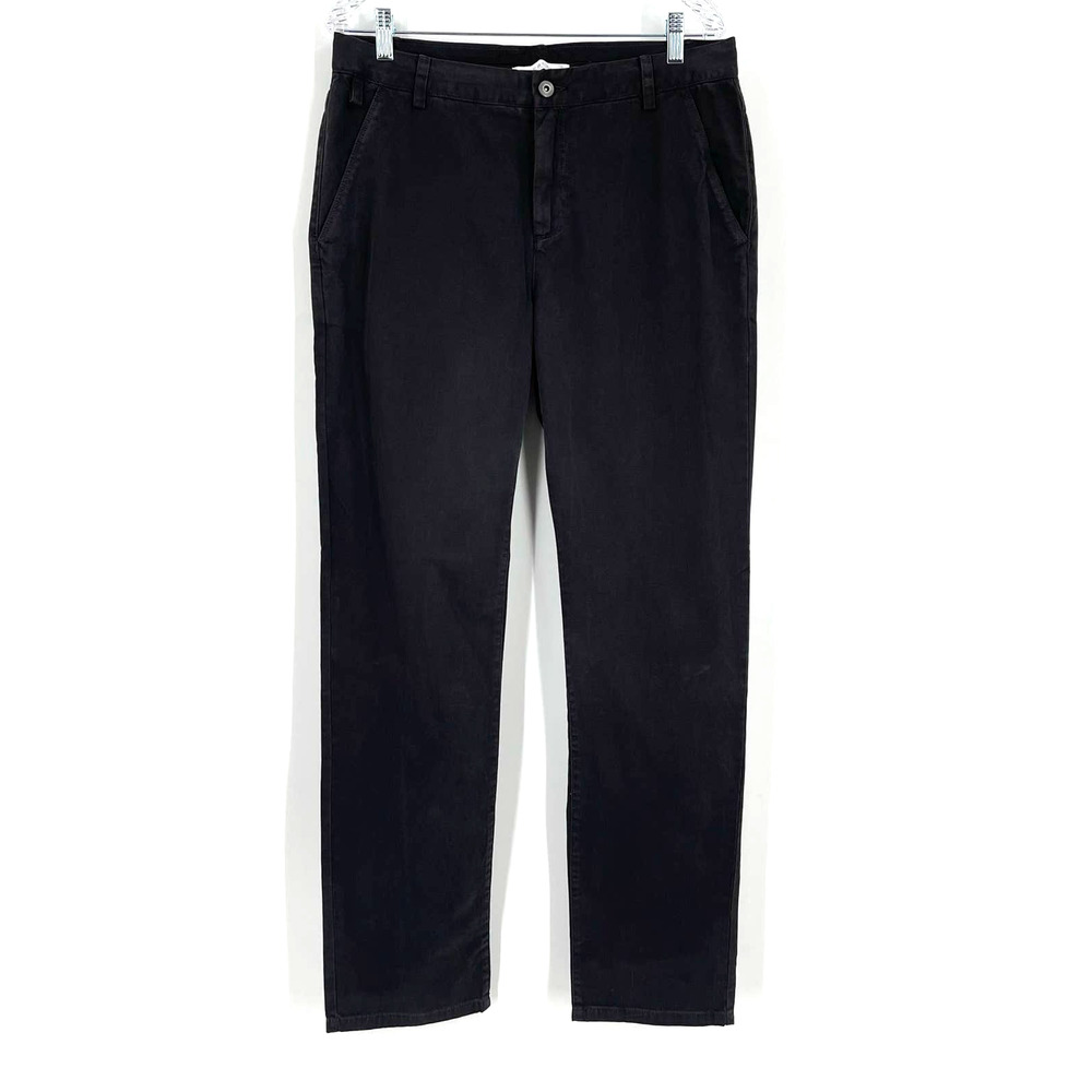 Everlane Cotton Chino Trouser Pants Charcoal Women's Size‎ 31 NWOT